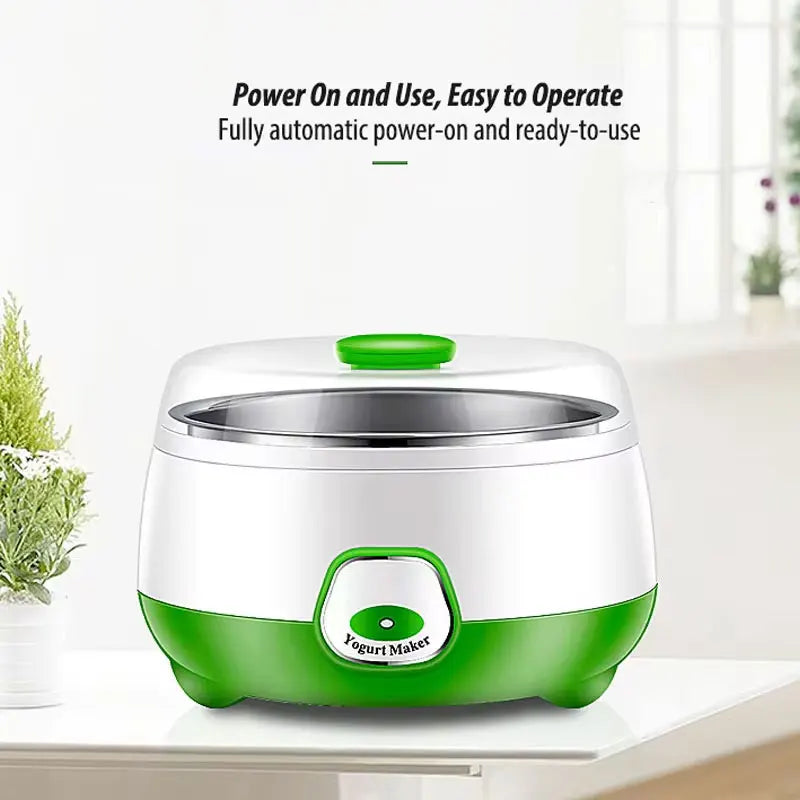 Yogurt Maker Mini Automatic Yogurt Machine Household DIY Yogurt Tools Kitchen Appliances Stainless Steel Tank Appliances Yogurt