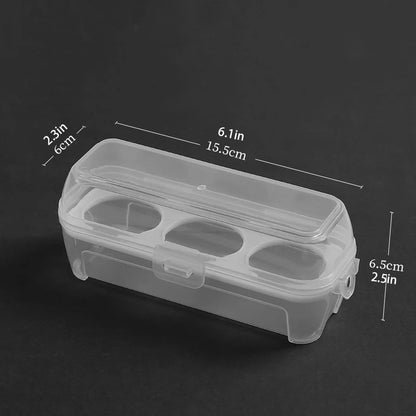 Double Layer Rolling Egg Dispenser Refrigerator Egg Storage Box Automatic Scrolling Egg Holder Household  Large Capacity Kitchen